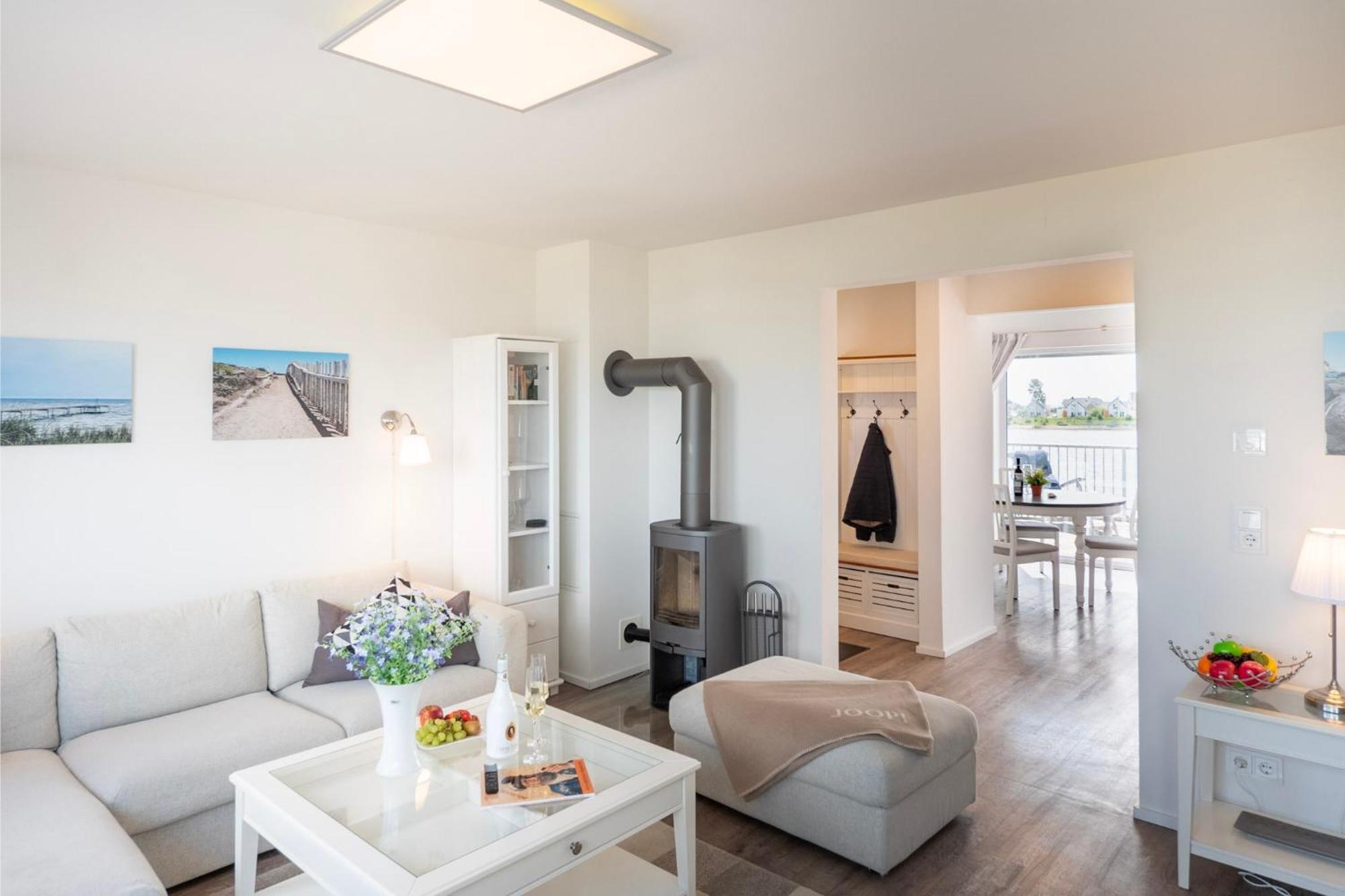 Maisonette Fewo Ostseeflair By Seeblick Ferien Oro, Erste Wasserreihe, E-Saeule Olpenitz Ngoại thất bức ảnh