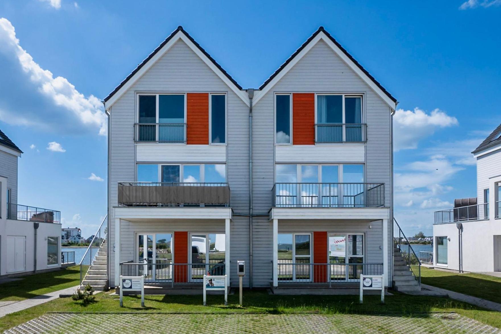 Maisonette Fewo Ostseeflair By Seeblick Ferien Oro, Erste Wasserreihe, E-Saeule Olpenitz Ngoại thất bức ảnh