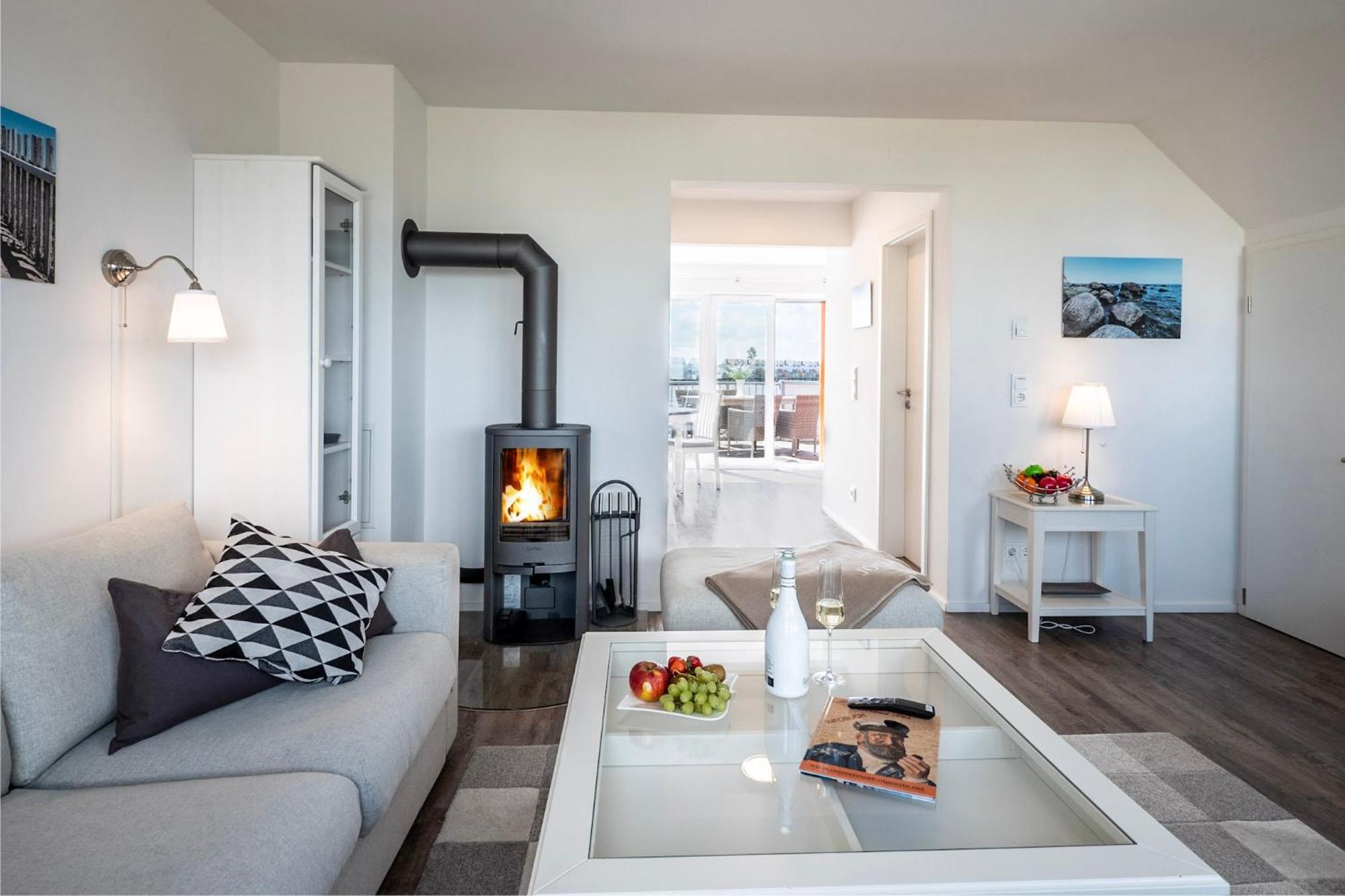 Maisonette Fewo Ostseeflair By Seeblick Ferien Oro, Erste Wasserreihe, E-Saeule Olpenitz Ngoại thất bức ảnh