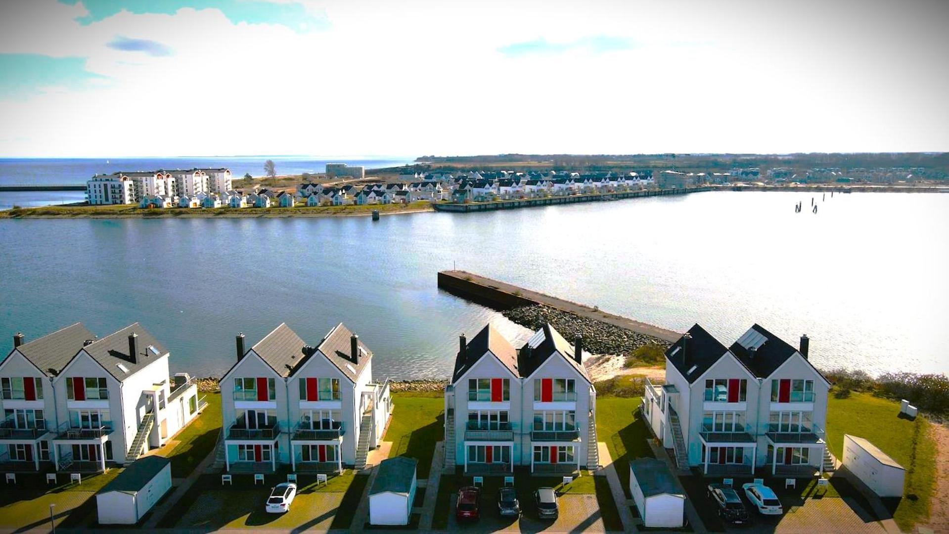 Maisonette Fewo Ostseeflair By Seeblick Ferien Oro, Erste Wasserreihe, E-Saeule Olpenitz Ngoại thất bức ảnh